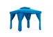 Plantation Prestige 9500-01 GRC Canopy 10' x 10', Frame, 2" Corner Posts, 8" Stem, Curtains, Upholstery 1 image