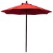 Plantation Prestige 9720P-01 GRA 7 ft Octagon Patio Umbrella, Aluminum Pole, Push-Up with Locking Pin, Grade A Fabric 1 image