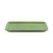 Turgla 01-018-31AGVS - Rectangular Agave Glass Platter, 12.25" x 6" x 1" Fusion Dinnerware 2 image