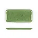 Turgla 01-018-31AGVS - Rectangular Agave Glass Platter, 12.25" x 6" x 1" Fusion Dinnerware 1 image