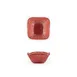 Turgla 02-047-06RED - Square Glass Ramekin, 2.25" x 1.5" (2 oz) Red, Fusion Dinnerware, Tabletop 1 image