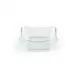 Turgla 02-359-11CLR Square Clear Glass Bowl, 3.5" x 3.5" x 1.25", 3 oz Capacity, 1-8 oz, Deep Dish 2 image