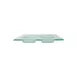 Turgla 06-017-20CLR Fusion Sectional Square Plate, 8" x 8" Clear Glass, Four Compartments, 7" Size 2 image