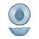 Turgla 10-027-20TBLU - Round Serving Bowl, 7.5" Dia x 2.75" H, 20 oz, Transparent Blue Glass 1 image