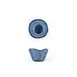 Turgla 10-029-06CBL Glass Ramekin, 2.75" Dia x 1.5" H, 4 oz Capacity, Blue Round Glass 1 image