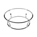 Turgla BM4110 Display Riser, Round 12" Dia x 4.25" H, Silver Stainless Steel, 4" Height 2 image