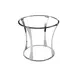 Turgla BM4111 Metal Display Riser, Round 10" Diameter x 8.75" Height, Silver Stainless Steel Finish 2 image