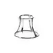 Turgla BM4113 Metal Display Riser, Round 8" Diameter x 5.75" Height, Silver Stainless Steel Finish 1 image