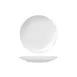 Turgla EO25DU00 - Delta Coupe China Plate, 9.75" Diameter, White Porcelain, Rolled Edge, Coupe Rim 1 image