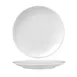 Turgla EO28DU00 Delta‑Coupe Plate, 10.75" Round White Porcelain with Rolled Edge and Coupe Rim 1 image