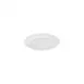 Turgla LIZ20DU00 - Lizbon 7.75" Round White Porcelain Plate with Rolled Edge and Wide Rim 2 image