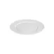 Turgla LIZ30DU00 - 11.75" Round White Porcelain Plate with Rolled Edge and Wide Rim, China Style 2 image