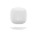 Turgla MMZ21DU00 Square White Porcelain Dinner Plate, 7" x 7", Coupe Rim – Elegant Fine China 1 image