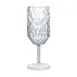 Turgla R-PRSGBL250CLR Goblet Glass, 2.5" Diameter x 7" Height, 8 Oz Clear Polycarbonate Drinkware 1 image