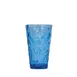 Turgla R-PRSTMB300BLU - 14 oz High-Ball Glass, 3.5" Diameter x 5.5" Height, Blue Polycarbonate 1 image