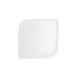 Turgla T-AR38KR-6 Square China Plate, 11" x 11", Warm White Porcelain Dinnerware 2 image
