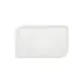 Turgla T-AR40DT-6 Rectangular Porcelain Platter, Warm White, 13.75" W x 8.25" D 1 image