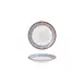 Turgla T-EAZT13CK-24 Deep Rim China Plate, 5" Round Blue Porcelain, 5 oz Capacity 1 image
