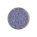 Turgla T-ECZT32PZT-6 Edera Cobalt Round China Plate, 12.5" Diameter Porcelain, Deep Blue Finish 1 image