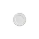 Turgla T-GREGT17DZ-12 Grace Round China Plate, 6.75" Diameter, Brown Porcelain Dinnerware 1 image
