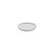 Turgla T-GREHL16RD-6 Grace Round China Plate, 6.25" Diameter, Porcelain, Brown Finish 2 image