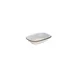 Turgla T-GREZT16DKY-12 Grace Deep Rectangular Plate, 6.25" x 4.25" Brown Porcelain, Deep Rim 2 image