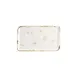 Turgla T-HAELAR34DT-6 Rectangular Porcelain Platter, Brown, 11.75" W x 7" D, 12" Long, 6" Short 2 image