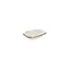 Turgla T-HAELZT18DKY-12 Deep Rectangular China Plate, 7" x 5" Porcelain Brown, Deep Rim Dinnerware 2 image