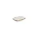Turgla T-HAELZT18DKY-12 Deep Rectangular China Plate, 7" x 5" Porcelain Brown, Deep Rim Dinnerware 1 image
