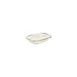 Turgla T-HAGLZT18DKY-12 Rectangular Deep Rim Plate, 7" x 5" Brown Porcelain Dinnerware 1 image