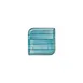 Turgla T-HAINAR20KR-12 Infinity Square Plate, 6" x 6" Turquoise Porcelain Dinnerware 2 image
