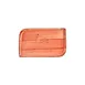 Turgla T-HALTAR34DT-6 Laterite Rectangular China Platter, 11.75" W x 7" D, Orange Porcelain 1 image