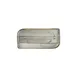 Turgla T-HASPAR34DT-6 Supreme Rectangular Porcelain Platter, Grey, 11.75" W x 7" D 2 image