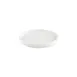 Turgla T-HL27RD-6 Helix Round China Plate, 10.75" Warm White Porcelain Dinnerware 2 image