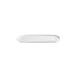 Turgla T-HL30OV-6 Helix Oval Porcelain Platter, Warm White, 11.75" W x 6.25" D, Elegant Dinnerware 2 image