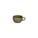 Turgla T-HLBB01CPF-12 Bamboo Cup, 4" Diameter, 9 oz Capacity, Round Green Porcelain 1 image