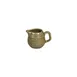 Turgla T-HLBB01ST-12 Creamer Pitcher, 3.25" Diameter, 3 Oz, Round Green Porcelain with Handle 1 image