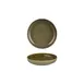 Turgla T-HLBBCP19CK-6 Bamboo Deep Plate, 7.5" Round Green Porcelain, 24 oz, Deep Rim Design 1 image