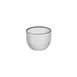 Turgla T-HLBLA02CF-12 Helix Cup, 3.25" Diameter, 7 oz Round Black Porcelain Coffee Mug 2 image