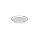 Turgla T-HLBLA23RD-6 Helix Round 9" Porcelain Dinner Plate, Black Finish, 9" Diameter 2 image