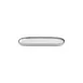 Turgla T-HLBLA30OV-6 Helix Oval Porcelain Platter, 11.75" W x 6.25" D, Black Finish - 1/Each 2 image