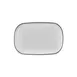 Turgla T-HLBLA34OV-6 Helix Oval Porcelain Platter, 13.5" W x 9" D, Black Finish, Dinnerware Tray 2 image