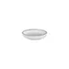 Turgla T-HLBLACP19CK-6 Helix Deep Round Plate, 7.5" Diameter, 24 oz, Black Porcelain Dinnerware 2 image
