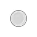 Turgla T-HLBLAGT24DZ-12 Helix Round 9.5" Porcelain Dinner Plate, Black Finish, 9.5" Diameter 2 image
