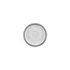 Turgla T-HLBLASM01CT-24 Helix Round Porcelain Saucer, 6" Diameter, Black Finish 2 image