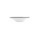 Turgla T-HLBLAZT27CK-6 Helix Deep Round Plate, 10.75" Diameter, 17 oz Black Porcelain Dinnerware 2 image