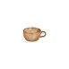 Turgla T-HLDN01CPF-12 Dune Cup, 4" Diameter, 9 oz Capacity, Round Orange Porcelain Cup 1 image