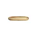 Turgla T-HLDN30OV-6 Dune Oval Porcelain Platter, 11.75" W x 12" L, Orange Finish - 1/Each 2 image