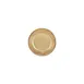 Turgla T-HLDNGT18DZ-12 Dune Round 7" Porcelain Dinner Plate, Vibrant Orange Finish 1 image