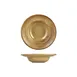 Turgla T-HLDNZT25CK-6 Dune Round Plate, 9.75" Diameter, 14 oz, Orange Porcelain, Deep Rim 1 image